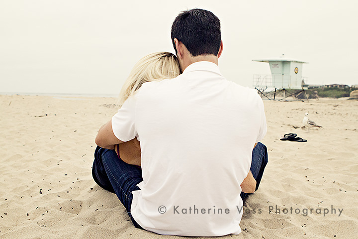 beach maternity session