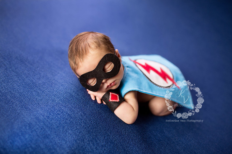 newborn superhero