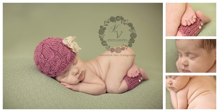 newborn with anklets