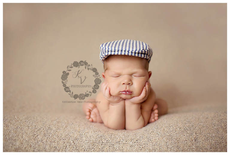 cutest newborn pose