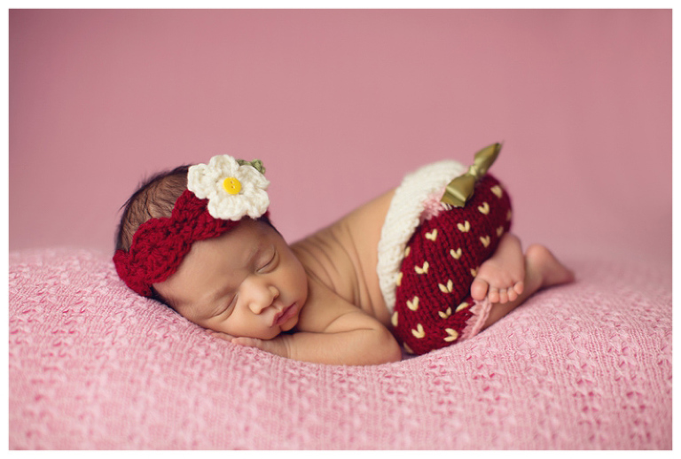 newborn strawberry shortcake