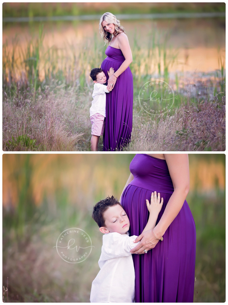 mom and son maternity image, beautiful maternity session, sacramento maternity photographer